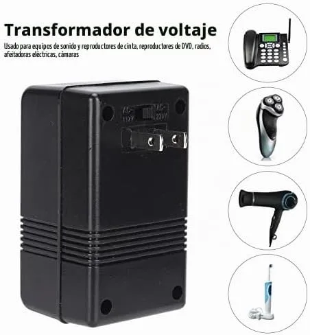 Vista 4 de Convertidor de voltaje de potencia PT-S12 100W, 110V/220V Modo dual