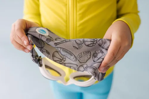 Vista 6 de Splash Place - Gafas de natación con correa de tela - Gafas de natación para adultos y niños - Tema de todo el mundo