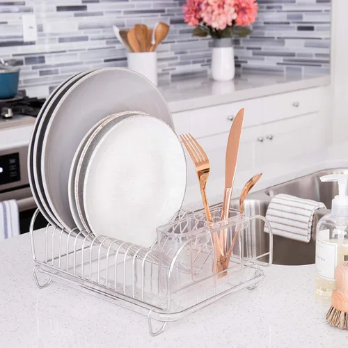 Vista 2 de Better Houseware 3423 - Juego de escurridor compacto de acero inoxidable, 12 x 9 x 5 pulgadas