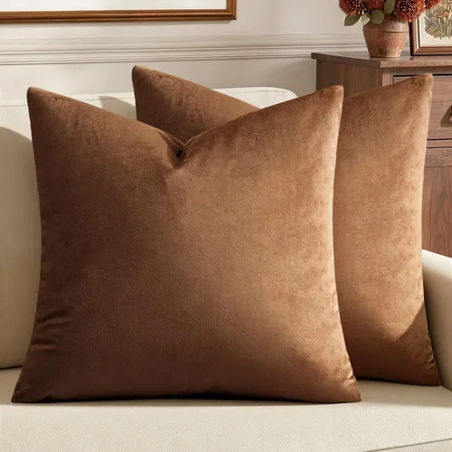 Vista 88 de MIULEE Paquete de 2 fundas de almohada de terciopelo decorativas rectangulares lumbares, fundas de cojín suaves sólidas para sofá, sofá, dormitorio