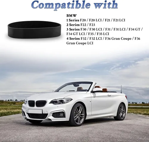 Vista 4 de FUSCH Rack de dirección eléctrico y correa de piñón compatible con BMW F20 F21 F22 F23 F30 F31 F34 F35 F32 F36 Gran Coupe LCI 120i 125i 320i 325i