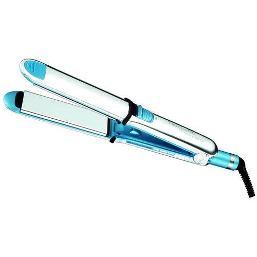 Vista 10 de BaBylissPRO Nano Titanium Prima Ionic Hair Straightener - Plancha plana profesional y rizador en uno para estilistas, herramienta de peinado Azul