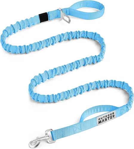 Vista 15 de Correa de cuerda elástica para perros Outdoormaster; para mayor seguridad y comodidad de su perro., M