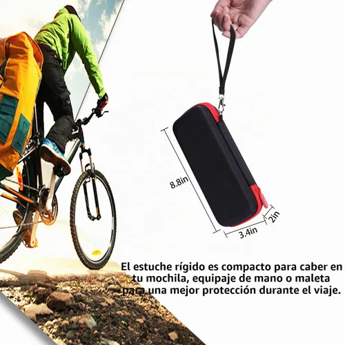 Vista 9 de LTGEM - Funda rígida de EVA para probador de voltaje multímetro de abrazadera digital, compatible con AstroAI 4000 o 2000 cuentas/Etekcity