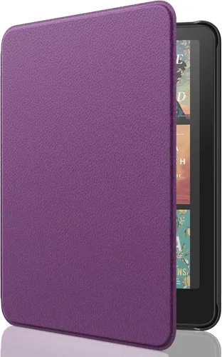 Vista 67 de MoKo Funda para Amazon Kindle Basic de 11ª generación 2024/2022 de 6 Verde medianoche
