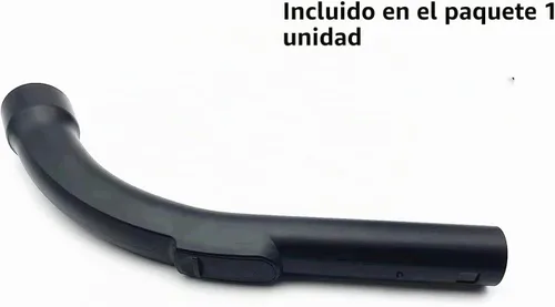 Vista 3 de Manguera de extremo doblado de plástico al vacío compatible con aspiradora Miele Compact C1, C2, C3, S4