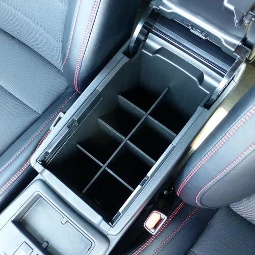 Vista 2 de Organizador de consola central OCD™ para Toyota Camry modelos 2012/2017. Fabricado en EE. UU.