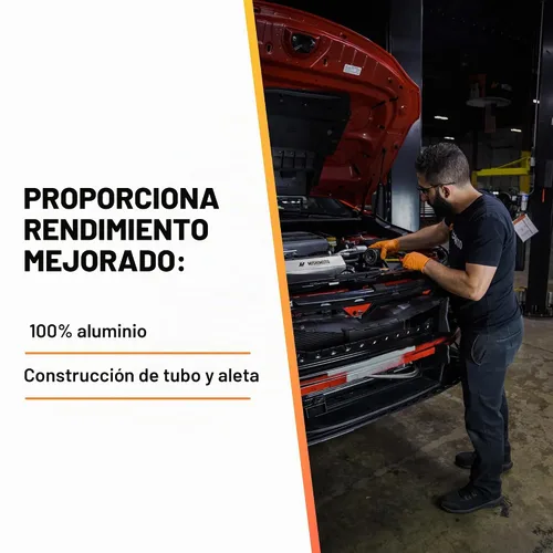 Vista 4 de Mishimoto MMOC-F Enfriador resistente de transmisión con ventilador eléctrico