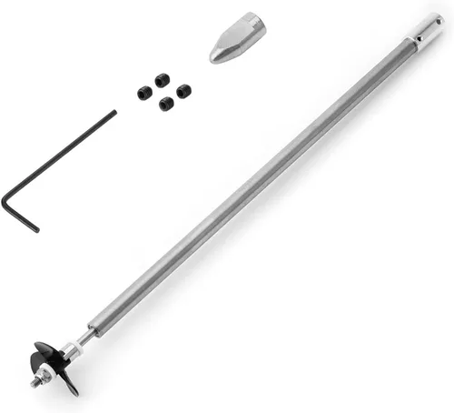 Vista 10 de Jutagoss Hélice del eje de transmisión para RC Boat L 11.811 in Eje,Manga L250mm,Hélice D36mm para eje de motor de 0.079 in