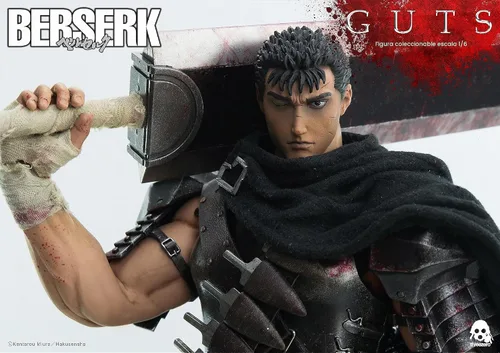Vista 6 de Berserk: Guts (Espadachín Negro) Figura