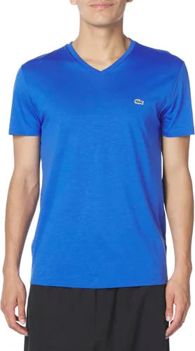 Vista 20 de Lacoste TH6710 - Camiseta de manga corta con cuello en V para hombre Marrón