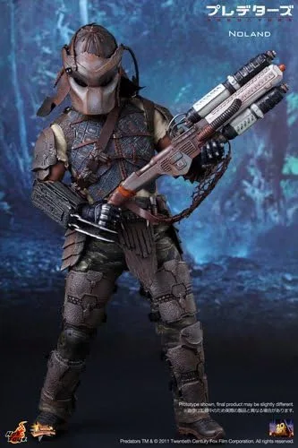 Vista 2 de Hot Toys Predators Movie Masterpiece Figura coleccionable escala 1/6 Noland [Juguete]