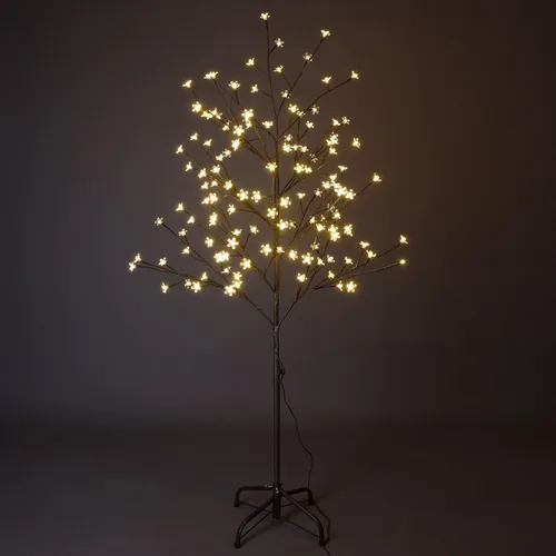 Vista 10 de Lightshare Árbol iluminado de flor de cerezo de 5 pies, RGB con control remoto, 16 modos de cambio