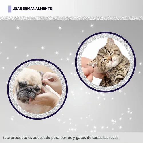 Vista 7 de Hydra - Limpiador de oídos profesional para gatos y perros, para todas las razas y tipos de pelaje, 16.9 onzas