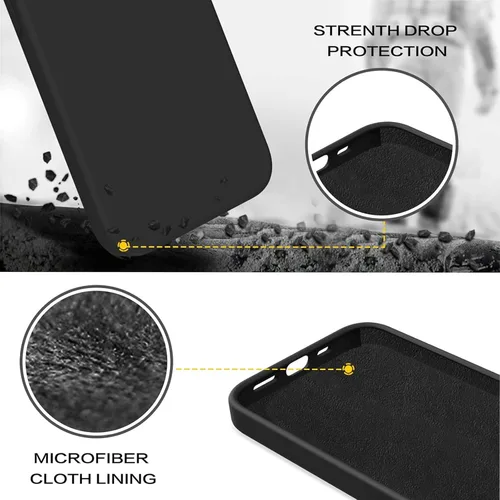 Vista 5 de Funda para Galaxy S8, Samsung S8, floral, suave al tacto, silicona líquida, forro esponjoso, carga inalámbrica, funda protectora para Samsung Galaxy