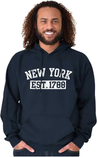 Vista 4 de New York EST 1788 Souvenir Sudadera con capucha Mujer Hombres