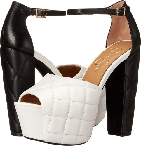 Vista 7 de Jessica Simpson Women's Dameka Ankle Strap Platform Sandal Wedge