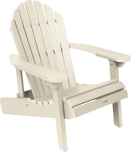 Vista 8 de Highwood Hamilton - Silla Adirondack plegable y reclinable fabricada en Estados Unidos, tamaño adulto, eucalipto