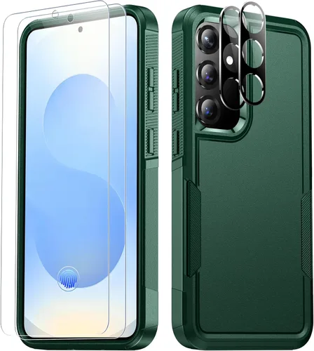 Vista 17 de SPIDERCASE Funda diseñada para Samsung Galaxy S25, [protección contra caídas de grado militar de 10 pies], paquete de 2