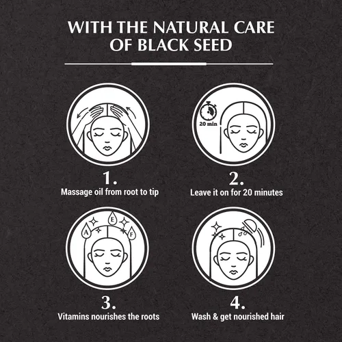 Vista 6 de Vatika Naturals Dabur - Aceite para el cabello enriquecido con semillas negras – Suero fortalecedor y potenciador del brillo con extracto