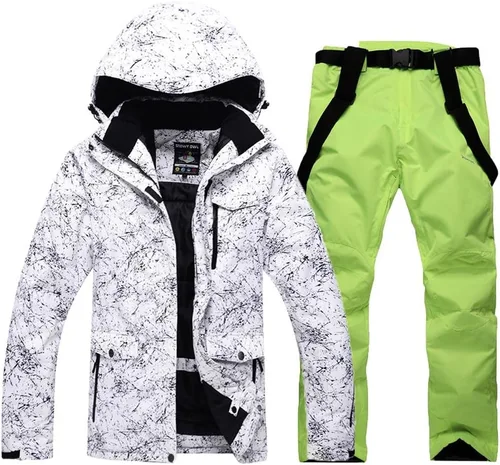 Vista 20 de HOTIAN Mens Ski Jackets Waterproof Snowsuits Insulated Outdoor Winter Coats