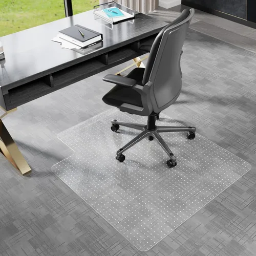 Vista 12 de Tapete para Silla de Oficina para Alfombra, 30" x 48" Tapete Protector de Alfombra de Pelo Bajo para Silla de Oficina, Tapetes de Oficina Bajo