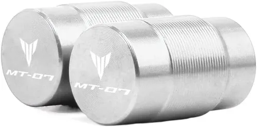 Vista 5 de F para Yamaha MT07 FZ07 Mt-07 2019 2020 2021 Palancas de embrague de freno corto y tapas de aire Y para válvula de neumático de automóvil