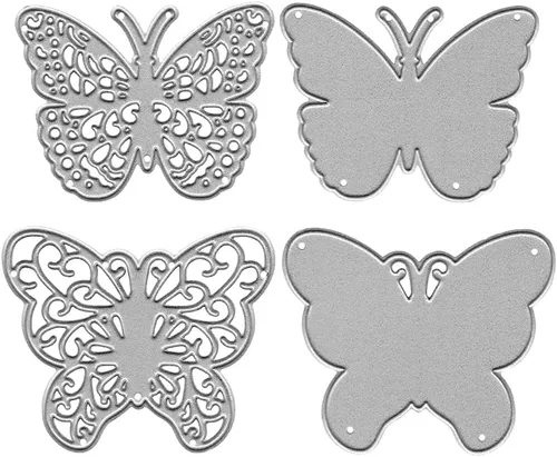 Vista 8 de Troqueles de metal para cortar nido de pájaro, marco circular de nido de pájaro troquelado, plantillas en relieve, molde de plantilla para álbumes