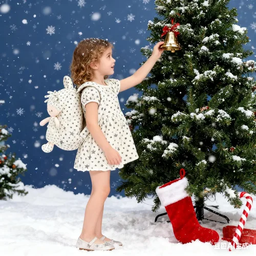 Vista 48 de Onetoo Mochila para niños pequeños, regalos de regreso a clases, mochilas para niñas y niños con muñecas de bebé ligeras y suaves en vestido