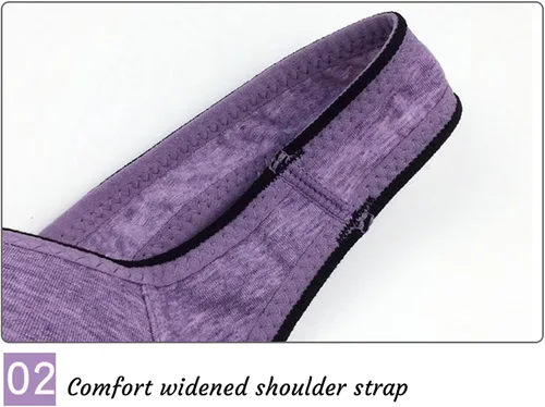 Vista 7 de OPHPY Sujetadores para mujer, sin varillas, push up, cómodo, para uso diario, ligeramente forrado, inalámbrico, cobertura completa, brasier