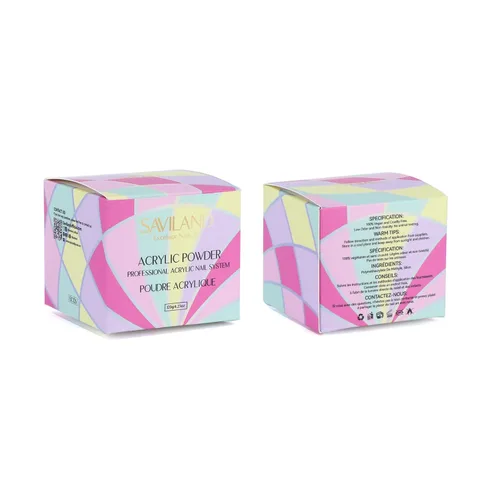 Vista 7 de SAVILAND Polvo acrílico transparente para uñas superduras – 4.23 oz/120 g de polvo acrílico profesional para uñas, gran capacidad para arte de uñas
