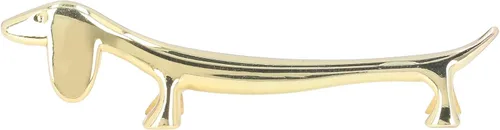 Vista 6 de TOPINCN 4 soportes para palillos, soporte para palillos, reutilizable, lindo diseño de animales, dorado, soporte para palillos y tenedores