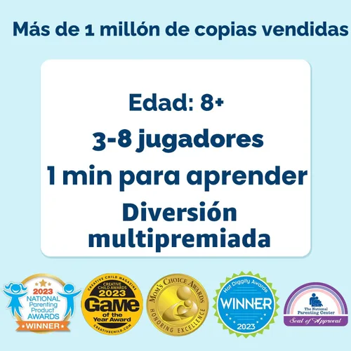 Vista 5 de ¿Realmente conoces a tu familia? Un divertido juego familiar lleno de temas de conversación y desafíos - Ideal para niños, adolescentes y adultos
