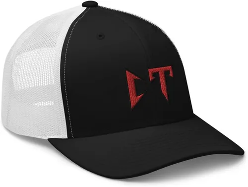Vista 4 de RIVEMUG Corridos Tumbados CT - Gorra de camionero curvada con corona media, ajustable, Coridos Belicos