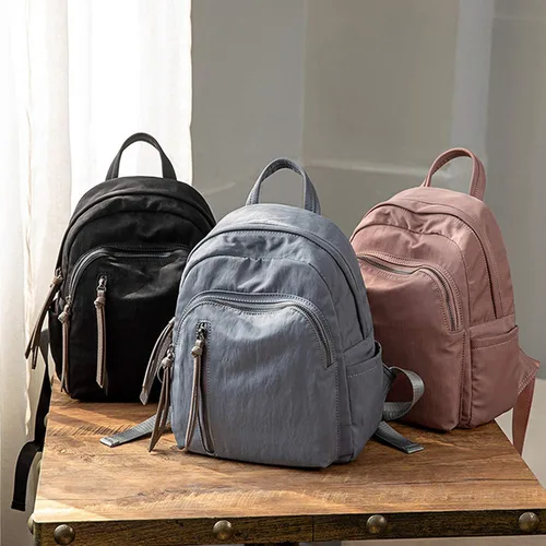 Vista 2 de FANDARE - Mochila para mujer, estilo informal, para niñas, Negro), CC-AA006