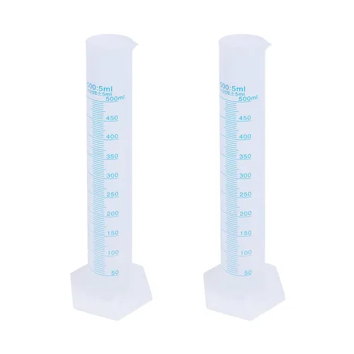 Vista 15 de Geesatis Cilindro graduado plástico de 0.8 fl oz (10) y 0.1 fl oz (20) cuentagotas de plástico