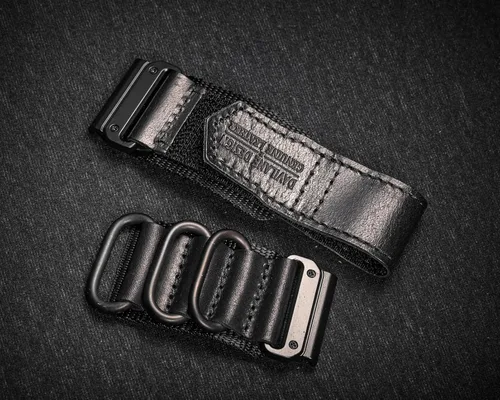 Vista 7 de Compatible With Garmin Watch Band, Leather Watch Band Sports Strap For