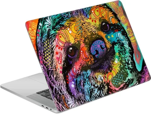 Vista 8 de Head Case Designs Calcomanía de vinilo con licencia oficial de Dean Russo Buldog Francés Animals compatible con MacBook Pro de 16 pulgadas A2141