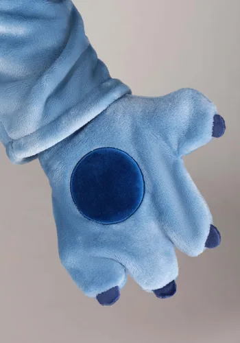 Vista 4 de Disfraz Deluxe Disney Stitch Talla Plus para Adultos Multicolor