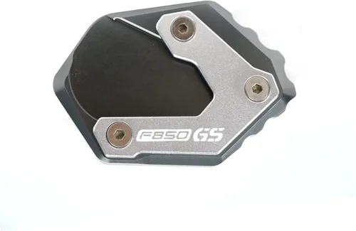 Vista 8 de Placa de extensión de pie CNC para motocicleta, soporte lateral para BMW F850GS F750GS F 750 850 GS 2016 2018 2019 (color negro)