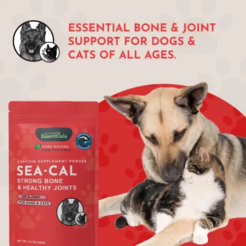 Vista 8 de Animal Essentials Salud de las articulaciones Sea-Cal - 8.5 Oz