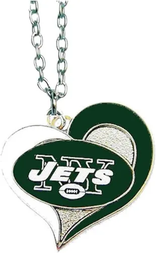 Vista 8 de Collar con colgante de corazón en espiral de la NFL - Joyería de regalo para mamá, esposa, hermana, hija, mejor amiga - Regalo ideal
