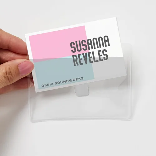 Vista 5 de Avery Insertos personalizables de etiquetas de identificación para portaetiquetas de nombre, 3" x 4", blanco, imprimible con láser/inyección