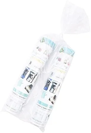 Vista 2 de ClearBags Bolsas de periódico LDPE, 7.5 x 21 pulgadas, transparentes, paquete de 1000 bolsas de plástico de polietileno para periódicos, fundas