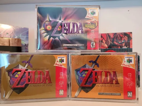 Vista 8 de EVORETRO Clear Acrylic Protector Case Compatible with SNES N64 Games Storage Box 4MM Thick Scratch Dust UV Resistant Pack of 2