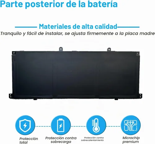 Vista 4 de GD03XL N66215-005 - Batería para portátil HP Envy x360 14 2 en 1