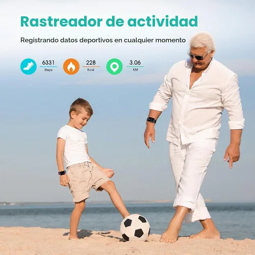 Vista 3 de Pedometer Watch Senior Friendly No App No Phone Required, Step Counter