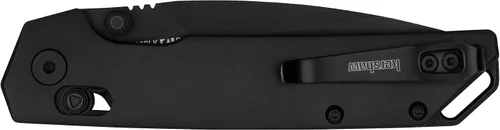 Vista 5 de Kershaw Iridium Reverse Tanto - Cuchillo de bolsillo plegable, elegante hoja de acero D2 de 3.4 pulgadas, mecanismo de bloqueo DuraLock, mango