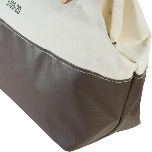 Vista 3 de Klein Tools 5105-20 Bolsa de herramientas de lona de fondo alto, 20 pulgadas