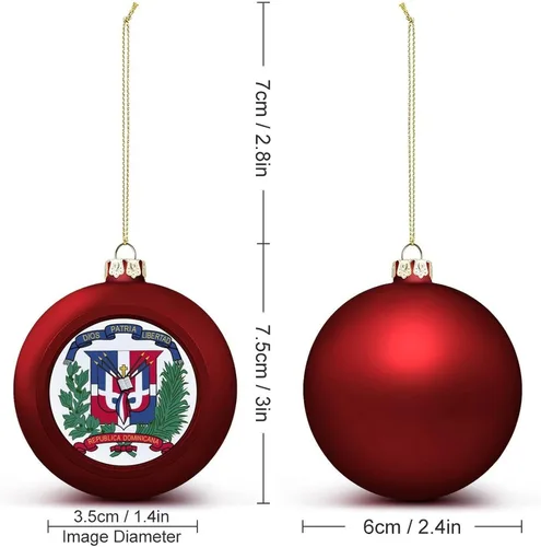 Vista 137 de Boobs Funny Shatterproof Matte Christmas Balls for Tree Wreath Home Decor 1PCS
